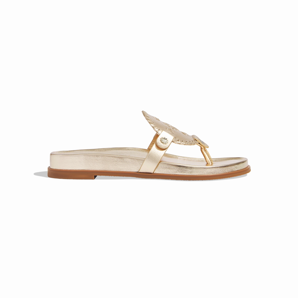 Collins Leather Casual Comfort Sandal Bead Edge