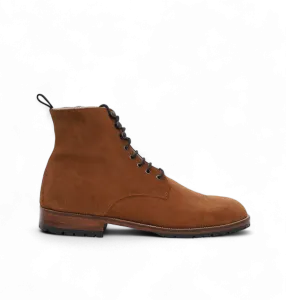 Combat Boots Classique – Veau velours Fauve - Yanni