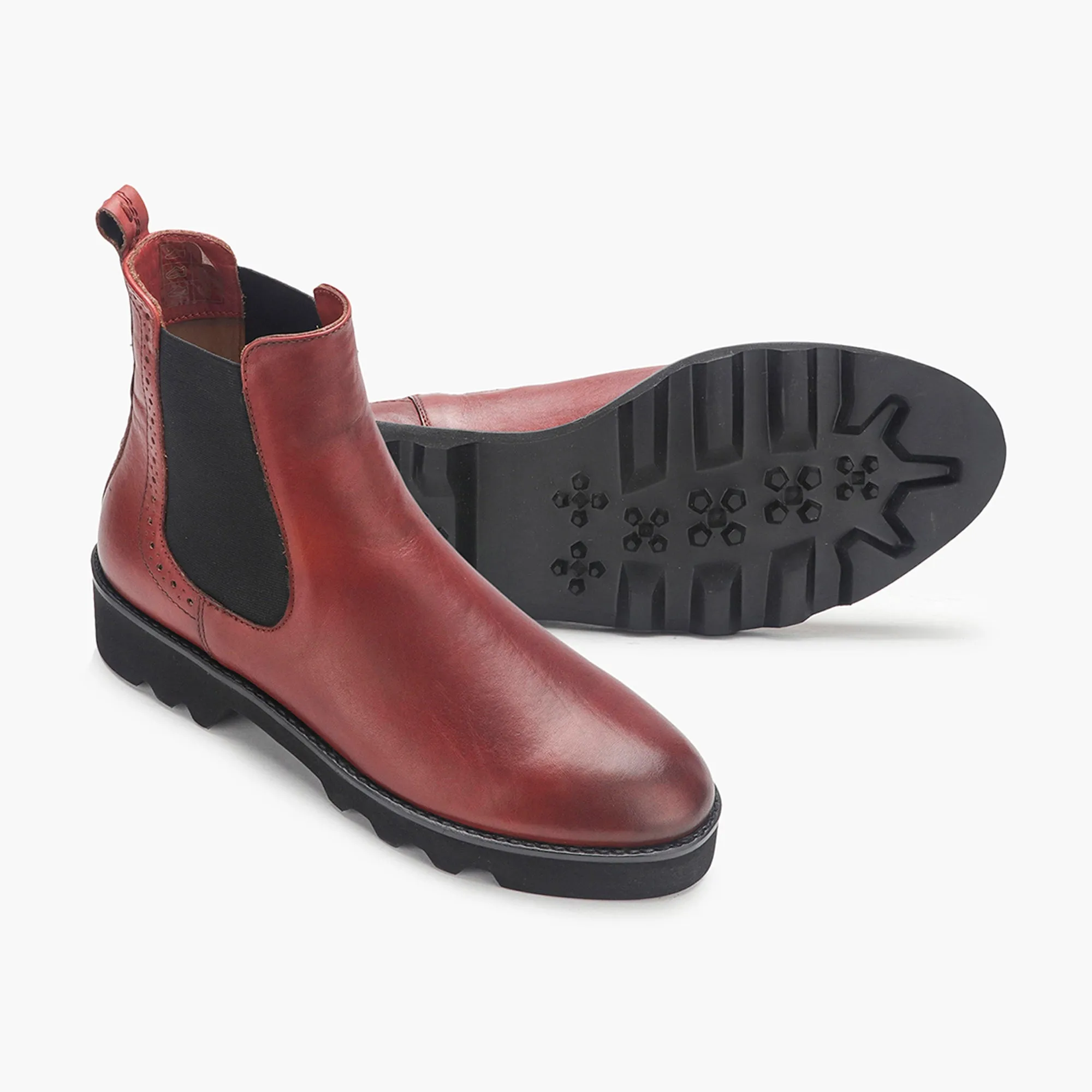 Combat Chelsea Boots