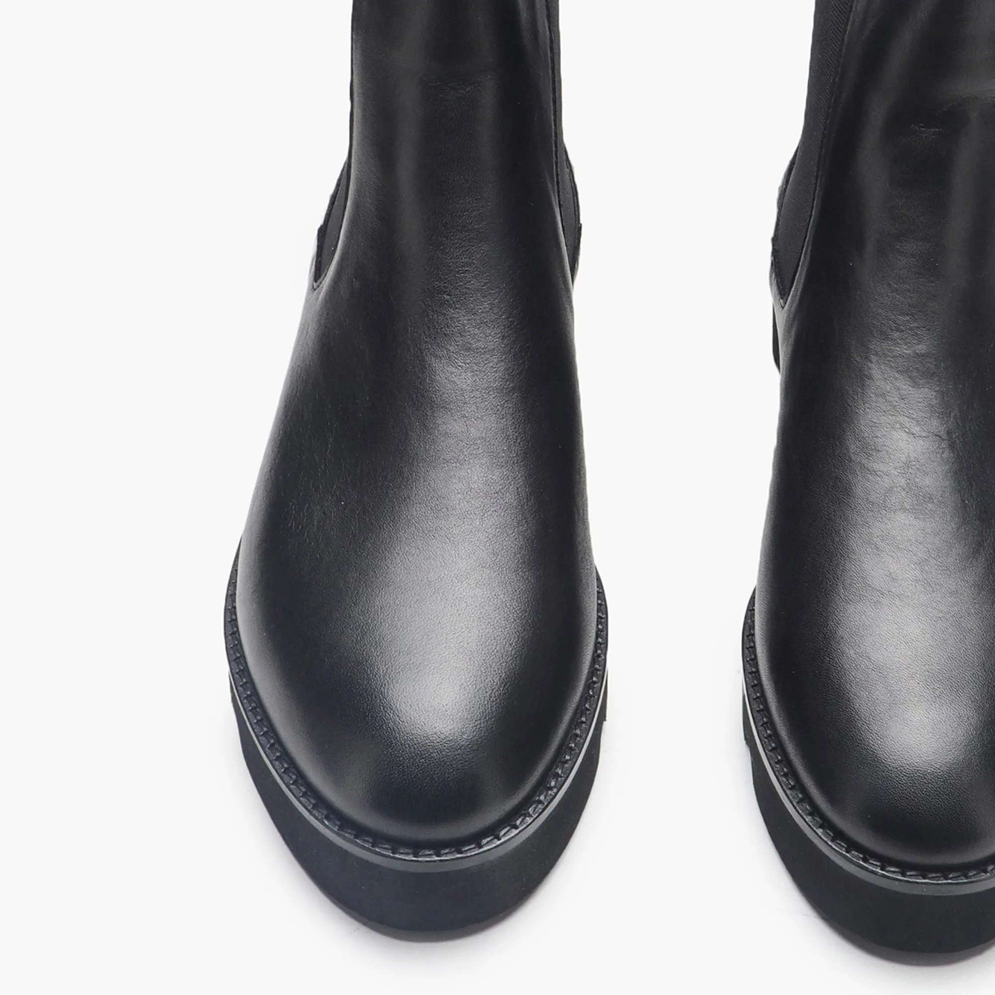 Combat Chelsea Boots