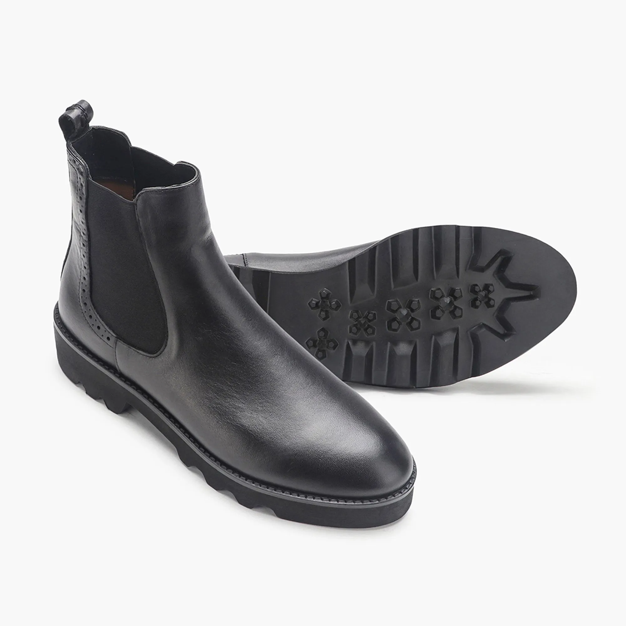 Combat Chelsea Boots
