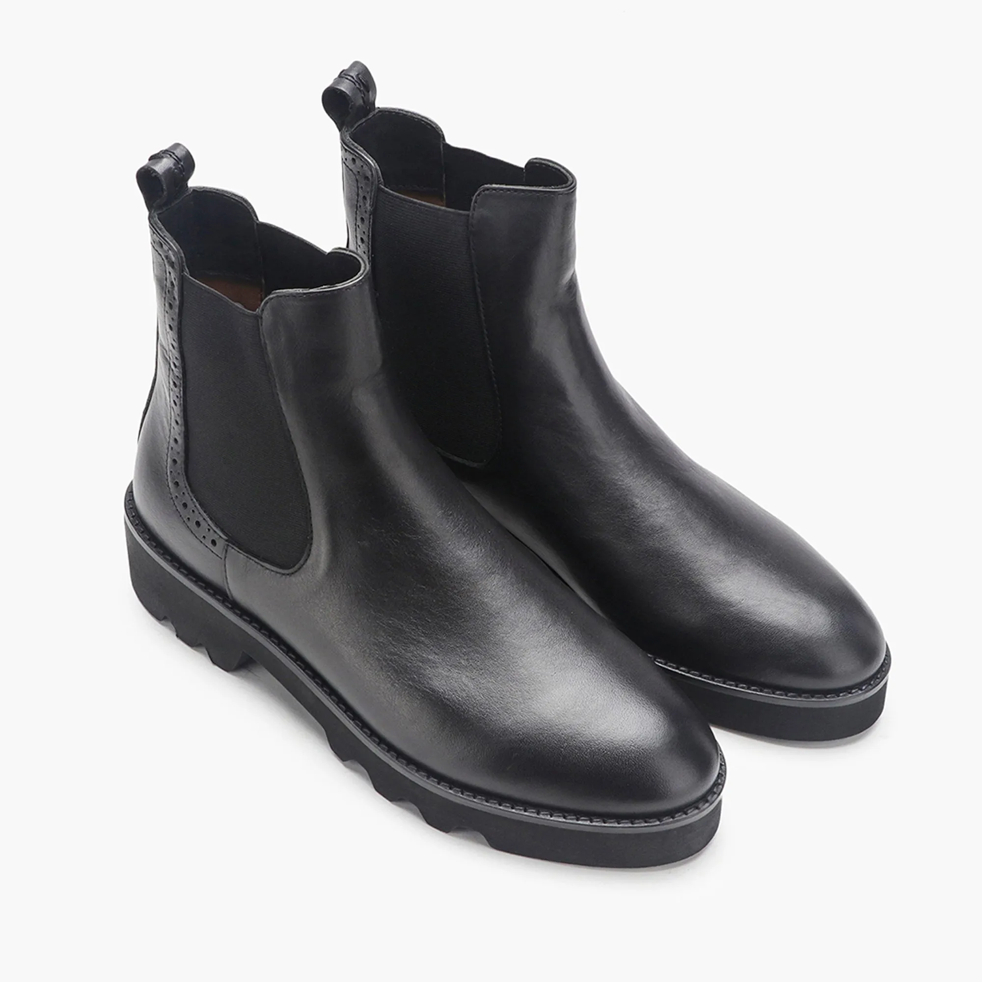 Combat Chelsea Boots