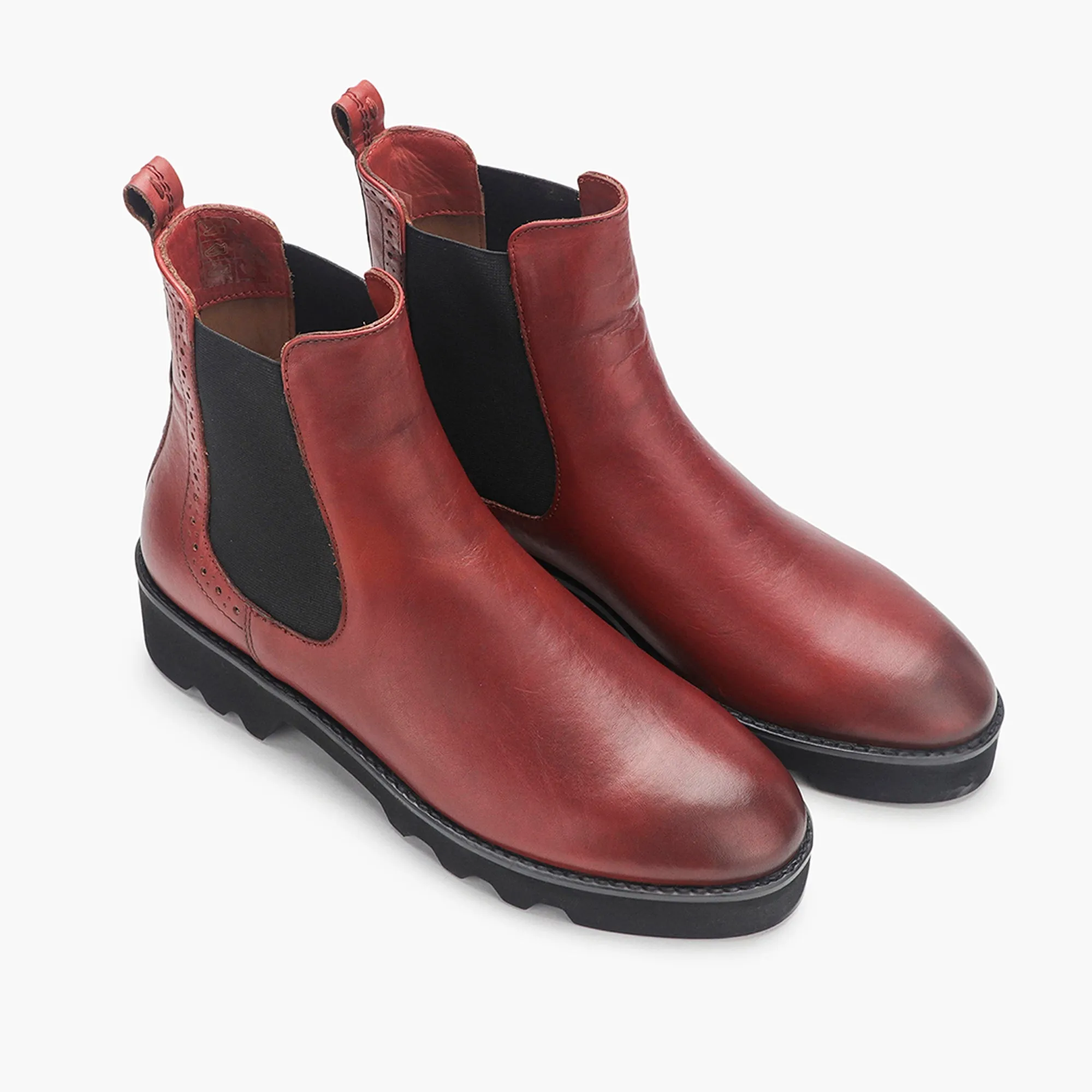 Combat Chelsea Boots