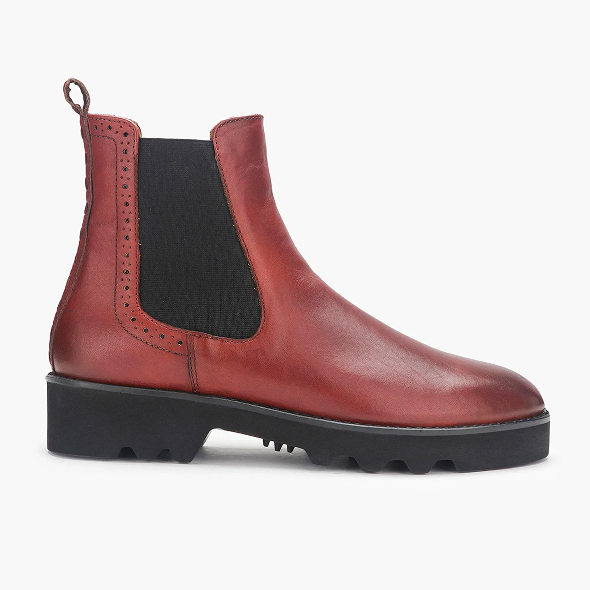 Combat Chelsea Boots
