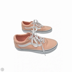 Shoes Sneakers By Vans In Peach, Size: 6 Energy   Returning Air   Circulating