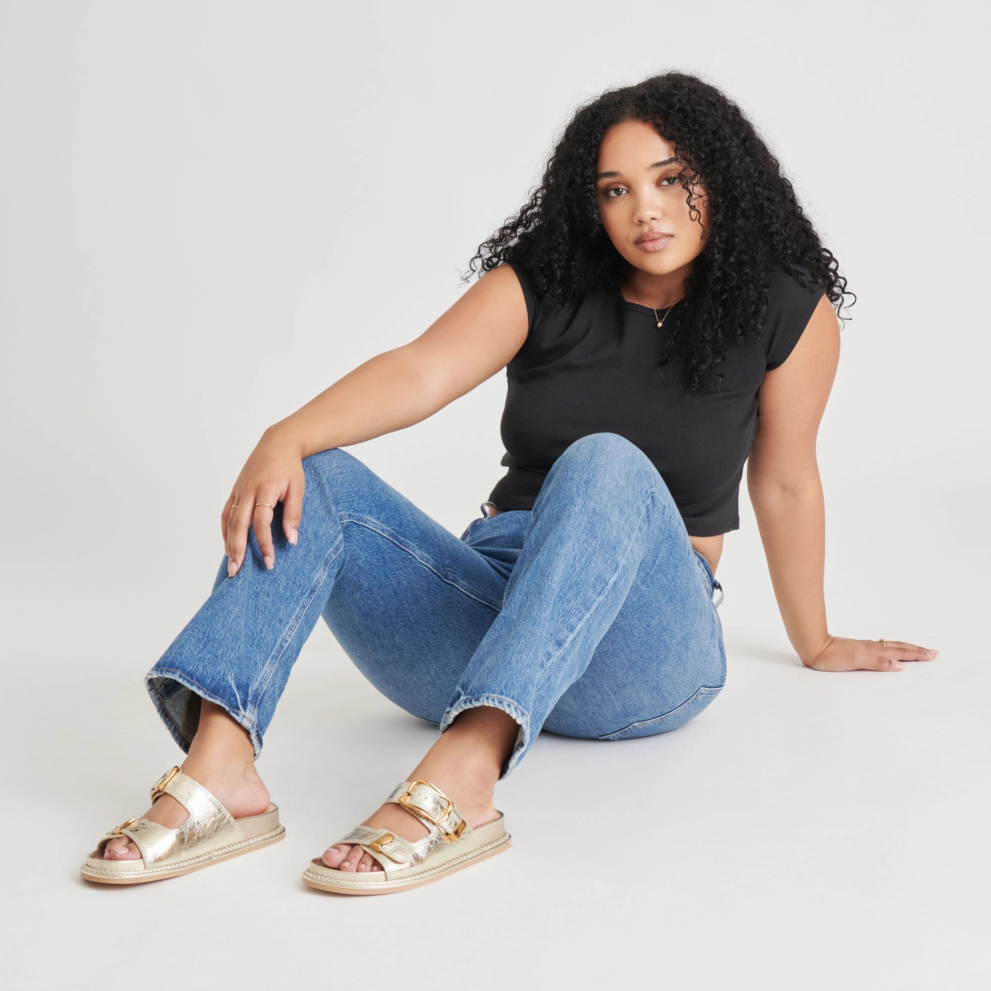 Stylish Outdoor Sandals SEVANA SANDALS LIGHT GOLD DISTRESSED LEATHER