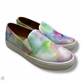 Shoes Sneakers By Steve Madden In Rainbow Print, Size: 8.5 Ventilated Perforations