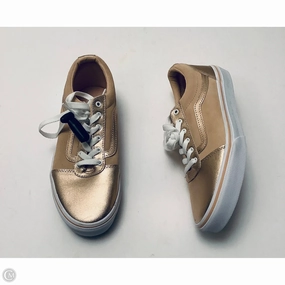 Long Lasting Support Hygroscopic Insole Layer Shoes Sneakers By Vans In Pink, Size: 6