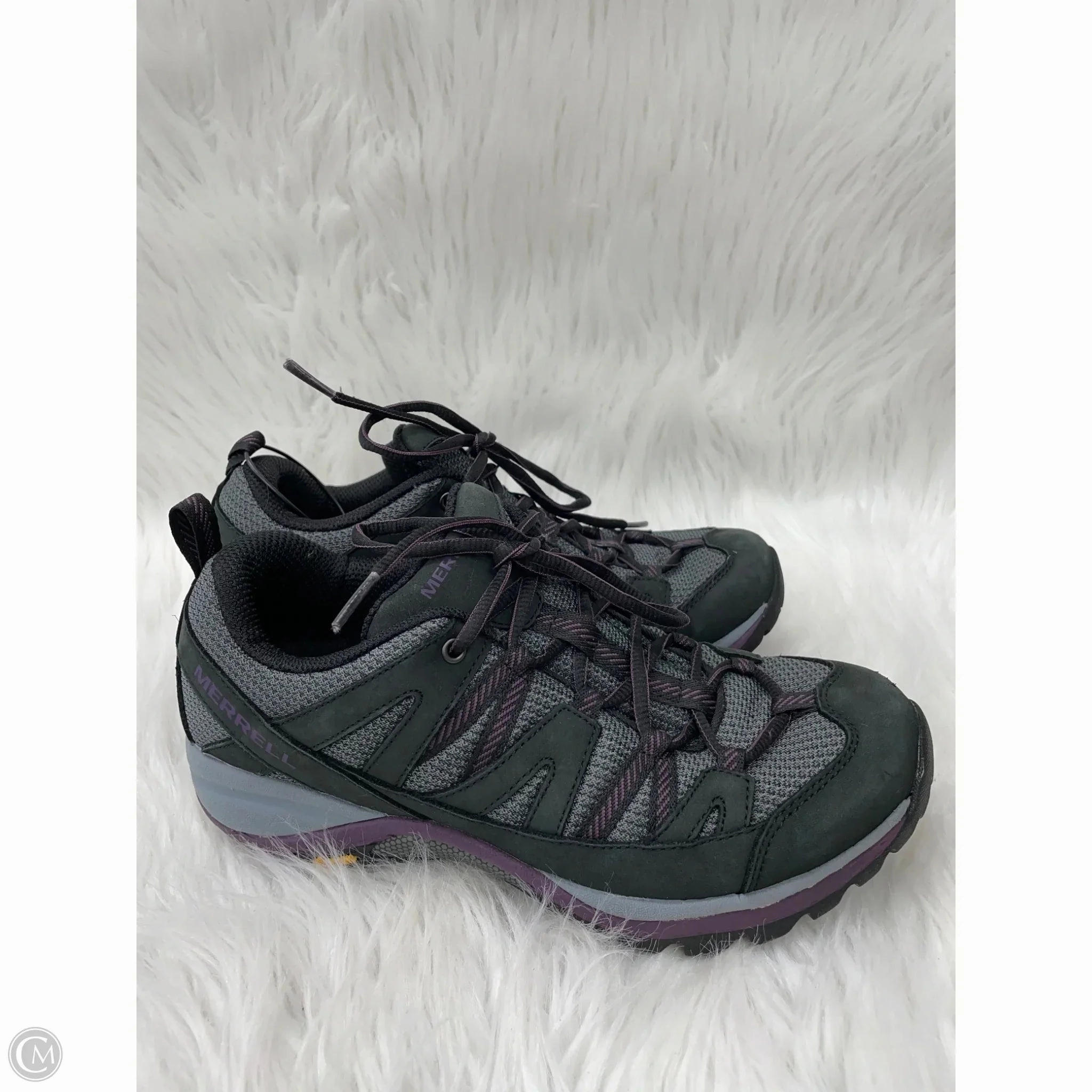 Training companion Shoes Sneakers By Merrell In Black & Grey, Size: 7.5