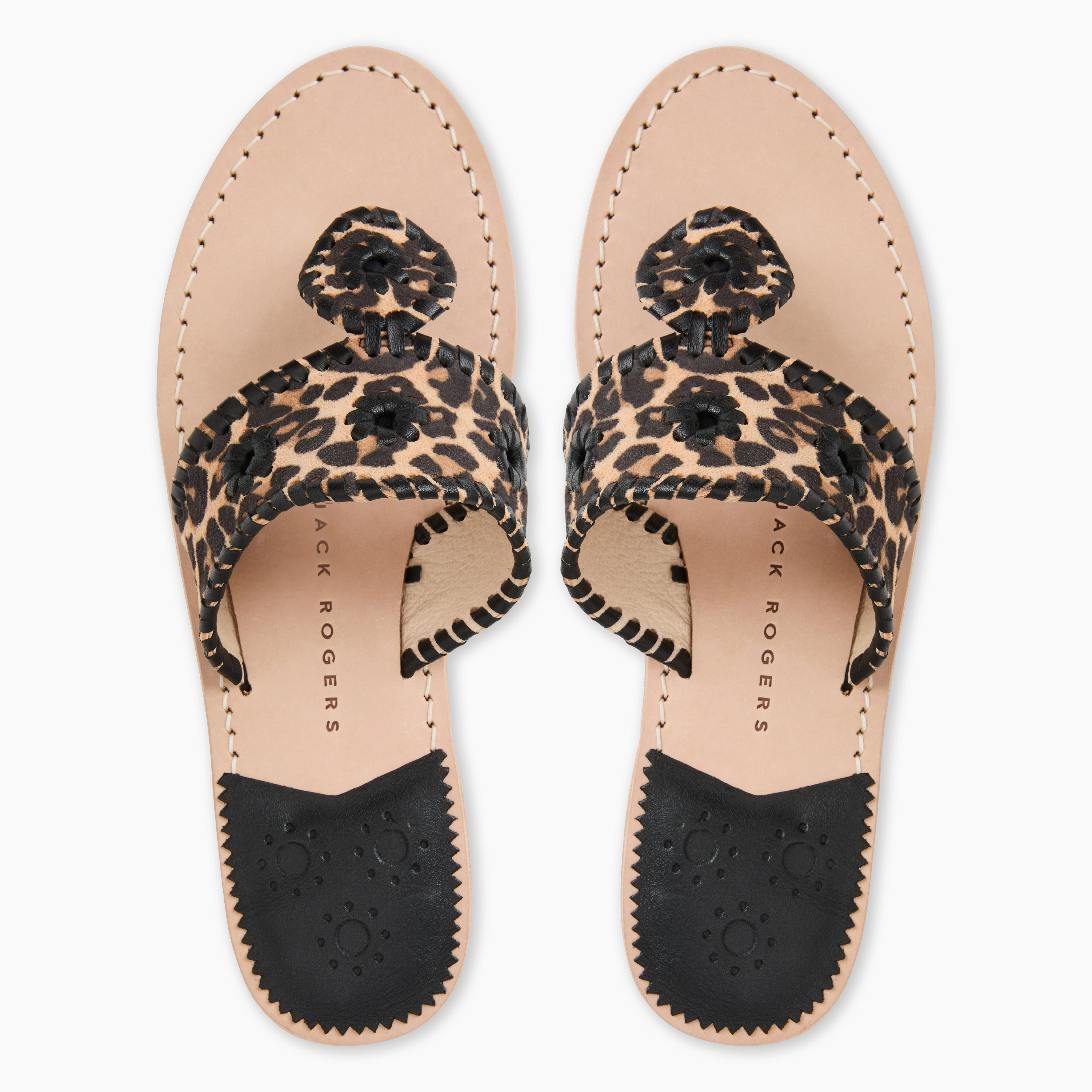 Comfy Vacation Sandals Minimal Bulk Jacks Leather Flat Sandal