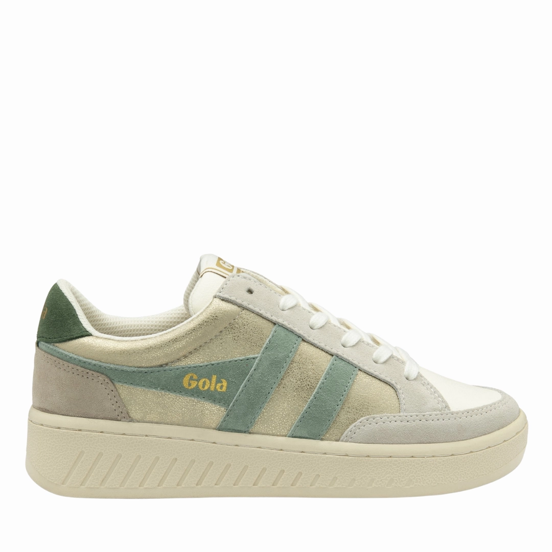 Superslam Blaze in Gold / Mist / Evergreen Attractive Ultra Cushioned Collar