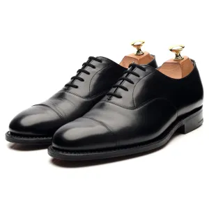 'Consul' Black Leather Oxford UK 6 F
