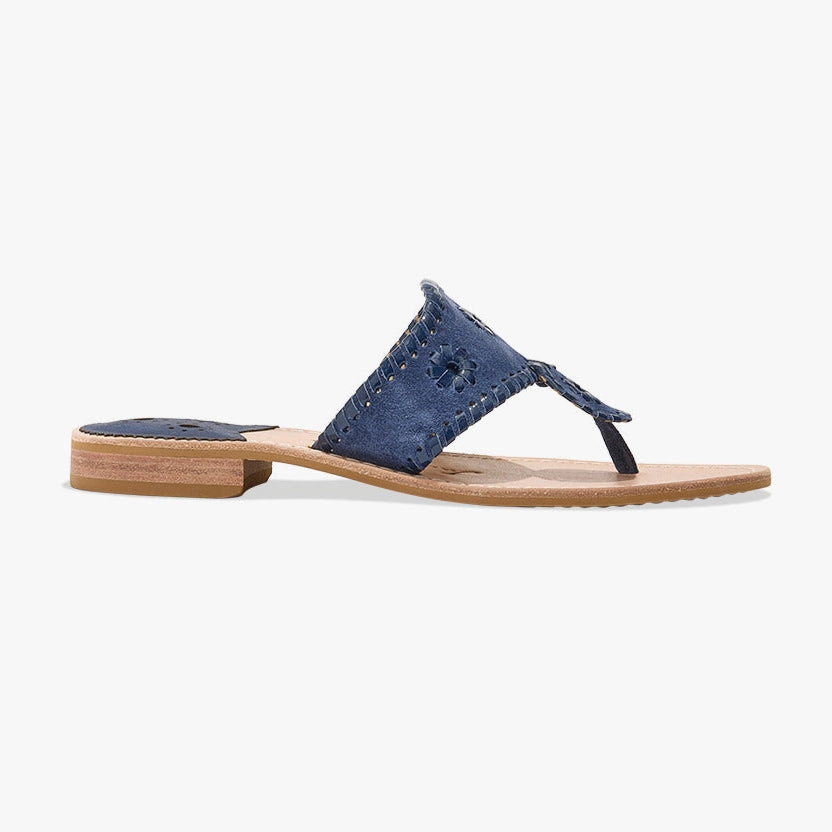 Chain Touch Comfortable Travel Jacks Suede Flat Sandal