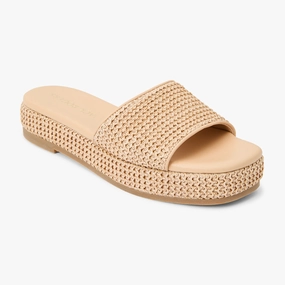 Lightweight Footwear Daily Essentials Bay Raffia Flatform Sandal