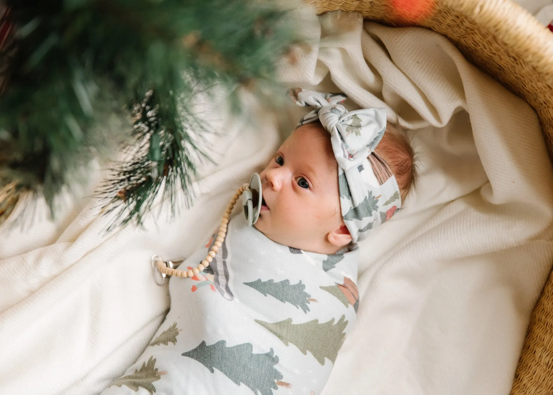 Copper Pearl Kringle Knit Headband