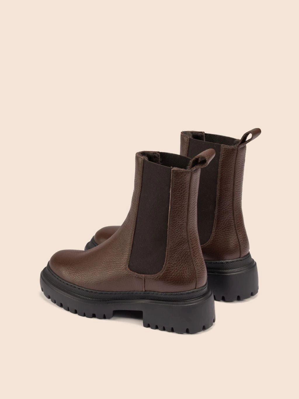 Grippy Outsole Remote Hiking Cortina Brown Lined Boot