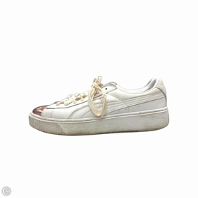 Run Control Shoes Sneakers By Puma In White, Size: 10