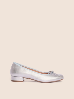 Covelo Silver Ballerina Adaptive Fit Cozy Shoes