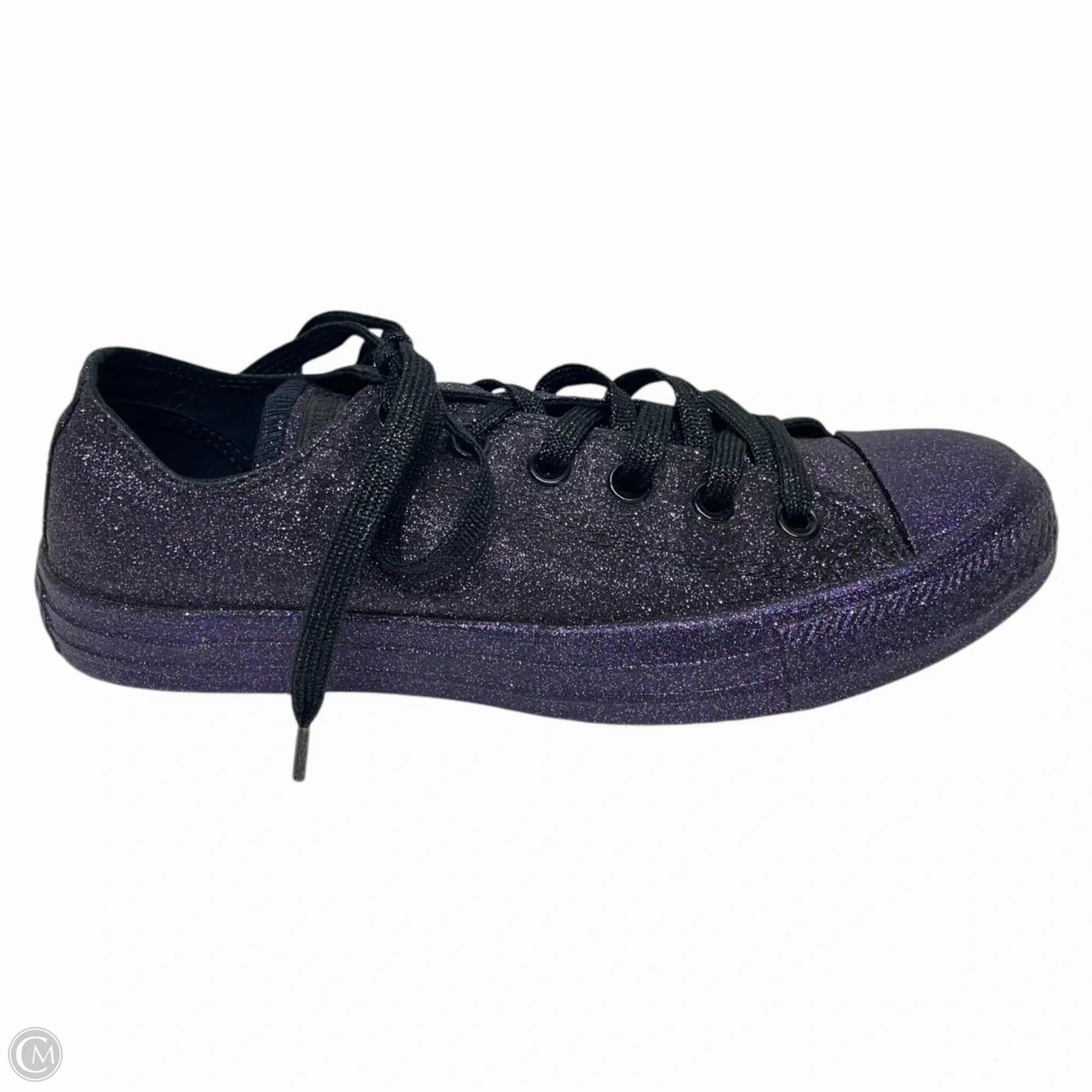 Dynamic Design Shoes Sneakers By Converse In Black & Purple, Size: 9