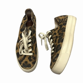 Energy Step Walk Time Leopard Print Shoes Sneakers By Paul Green, Size: 9