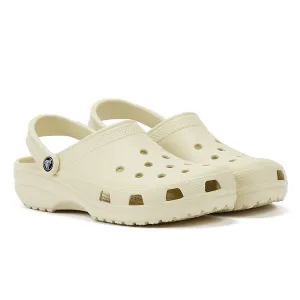 Crocs Classic Womens Bone Clogs