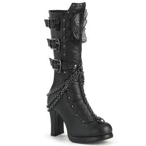 CRYPTO-67  Black Vegan Leather