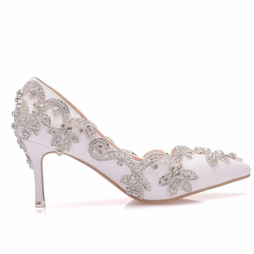 Crystal Exquisite Rhinestone Wedding Pumps