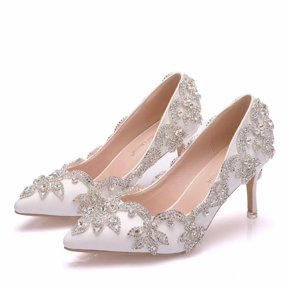 Crystal Exquisite Rhinestone Wedding Pumps