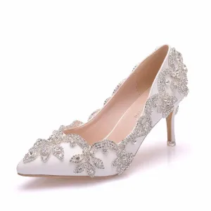 Crystal Exquisite Rhinestone Wedding Pumps