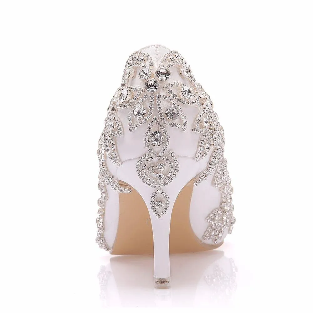 Crystal Exquisite Rhinestone Wedding Pumps