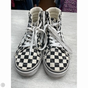 Day Long Shoes Sneakers By Vans In Black & White, Size: 6