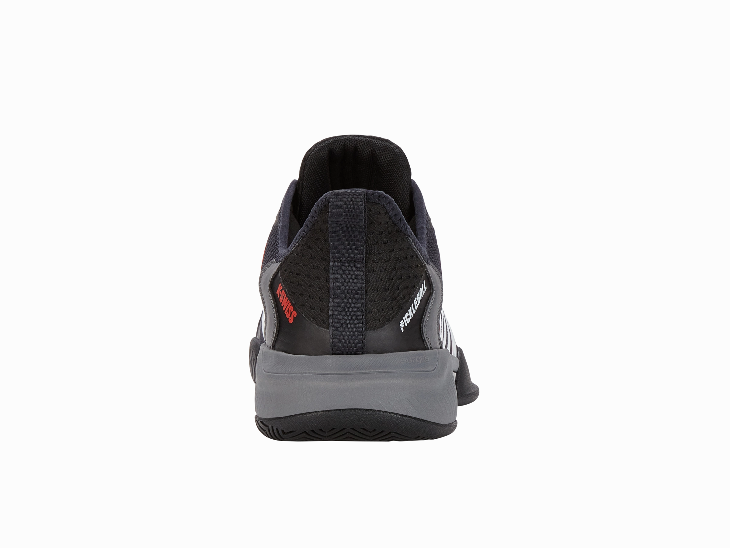 07916-073-M | PICKLEBALL SUPREME | JET BLACK/STEEL GRAY/SPICY ORANGE Linen Air velcro