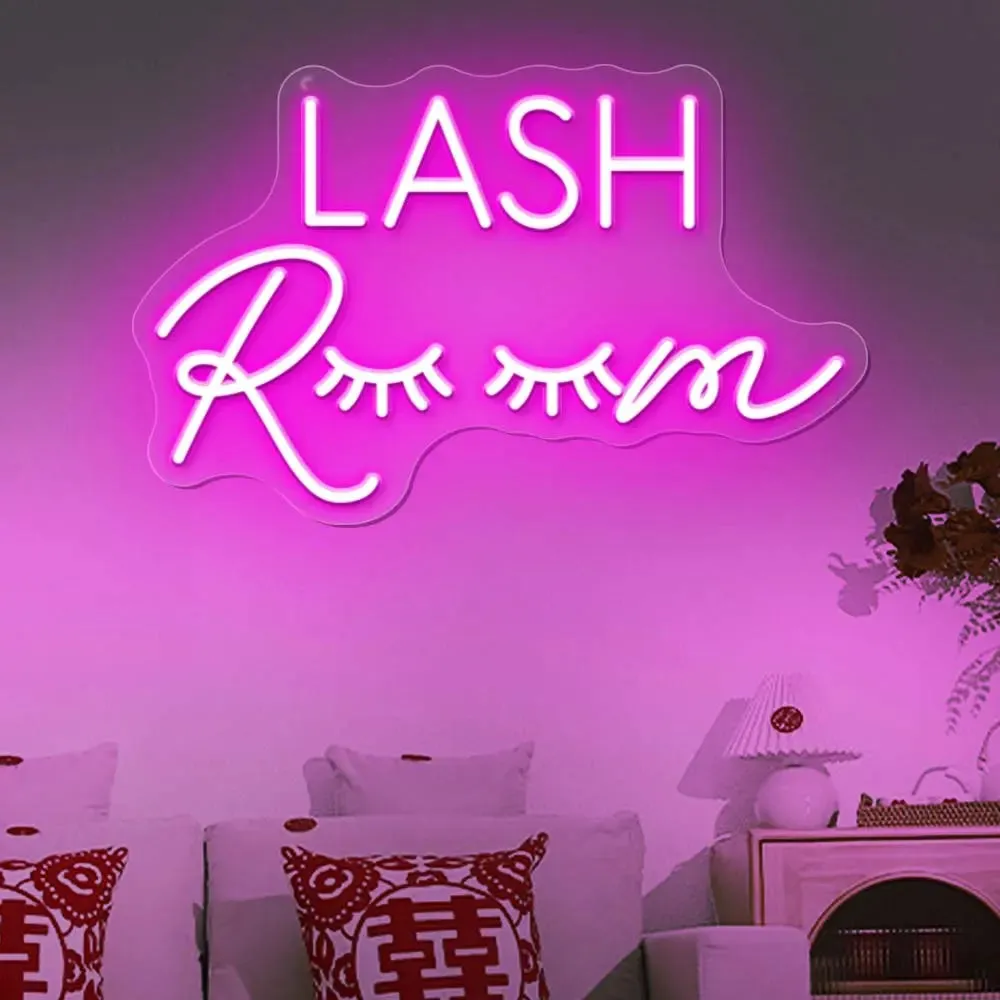 Custom Led Neon Lights Sign Lash Room Art