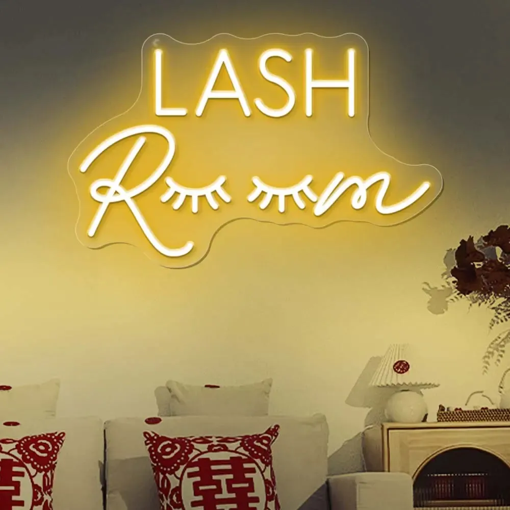 Custom Led Neon Lights Sign Lash Room Art