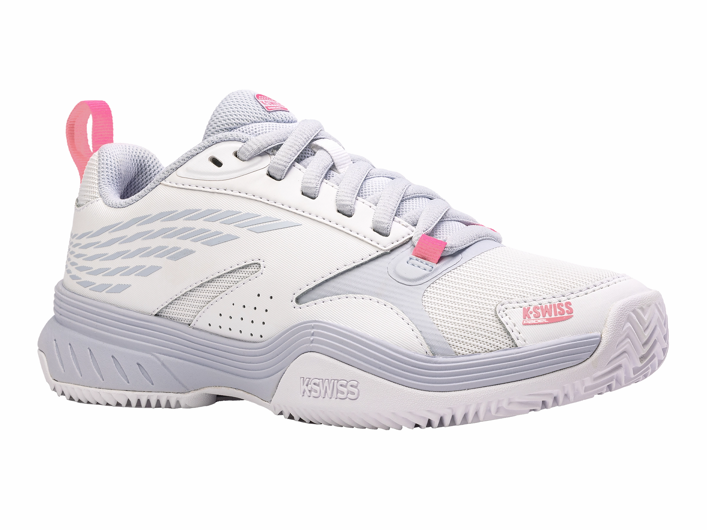 99084-104-M | SPEEDEX PADEL | WHITE/ARCTIC ICE/NEON PINK Snow Warm