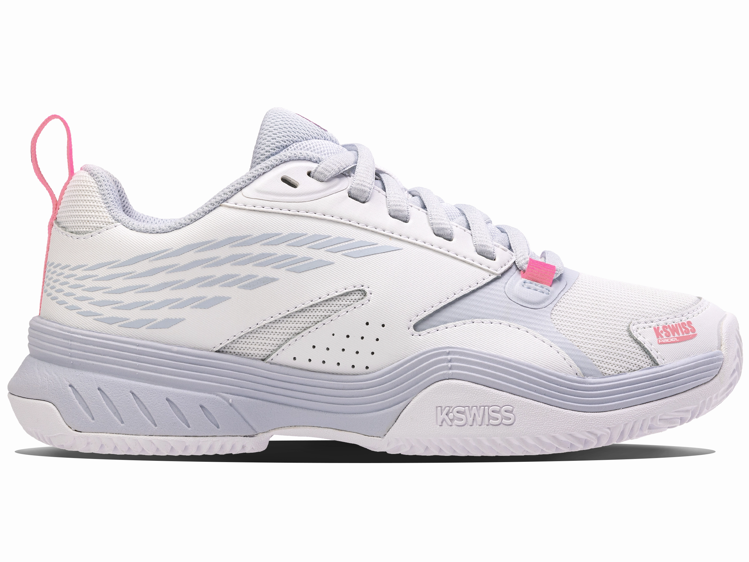 King Strong Heat Free 99084-104-M | SPEEDEX PADEL | WHITE/ARCTIC ICE/NEON PINK