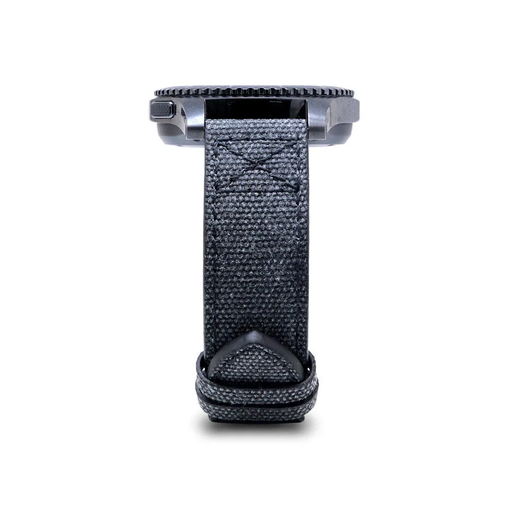 D  Wax Canvas Strap for Gear S3 Navy