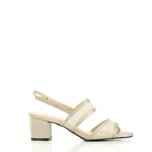 Dalessi Drysdale Bronze Slingback Sandals