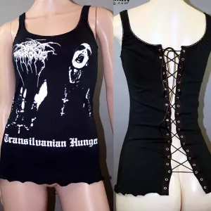 Darkthrone Corset Tank Top