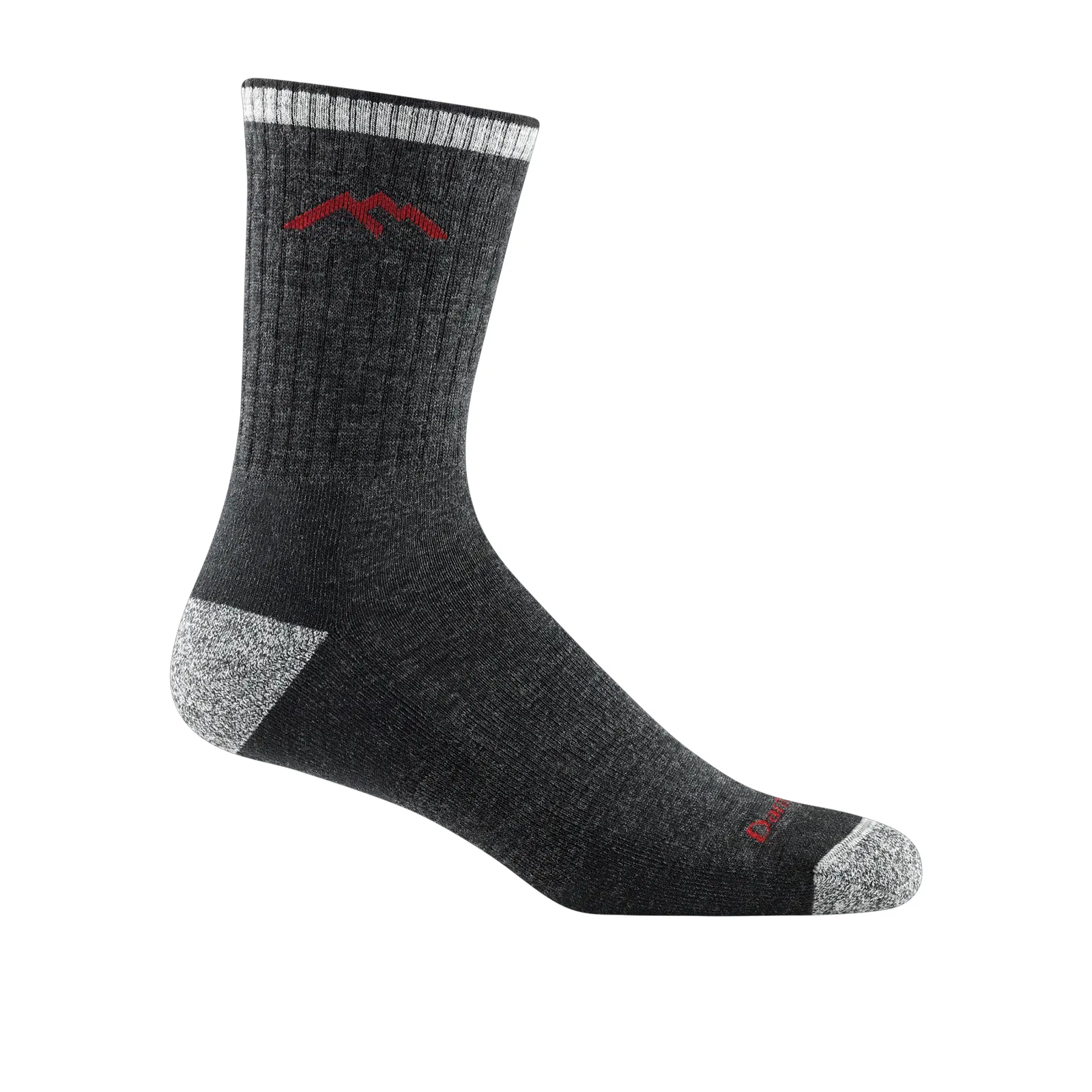 Darn Tough Hiker Midweight Micro Crew Sock with Cushion (Men) - Black