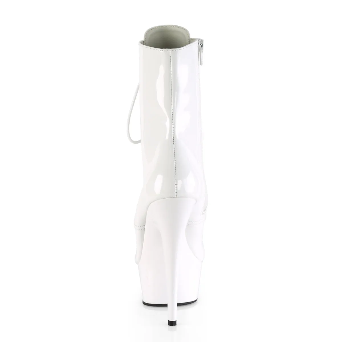 DELIGHT-1020 Pleaser White Patent Sexy Platform Shoes (Pole Dancing Heels)