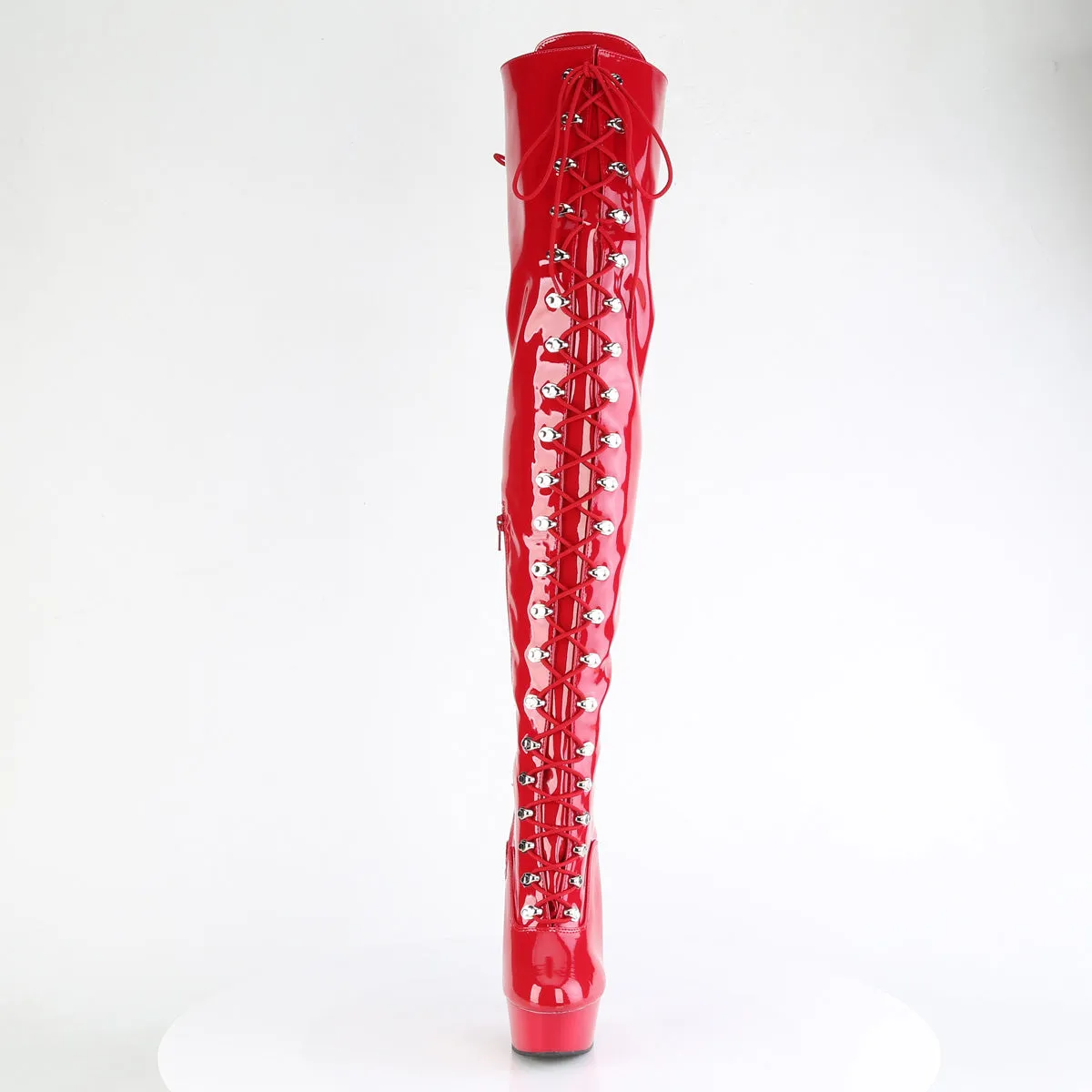 DELIGHT-3022 Pleaser Red Sexy Platform Shoes (Pole Dancing Heels)