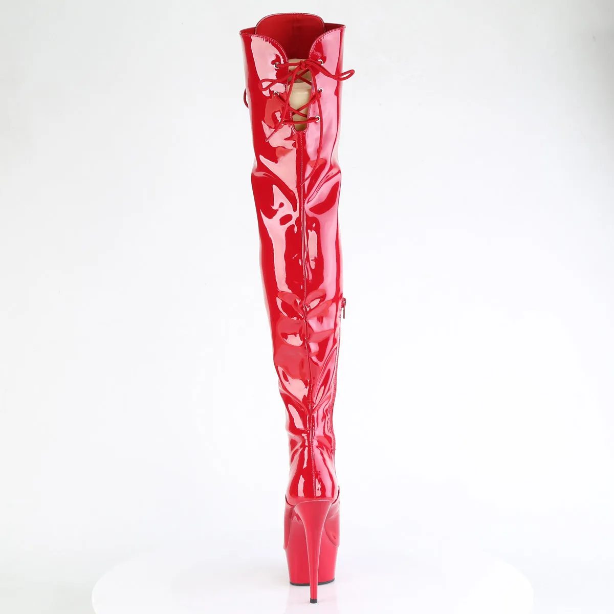 DELIGHT-3022 Pleaser Red Sexy Platform Shoes (Pole Dancing Heels)