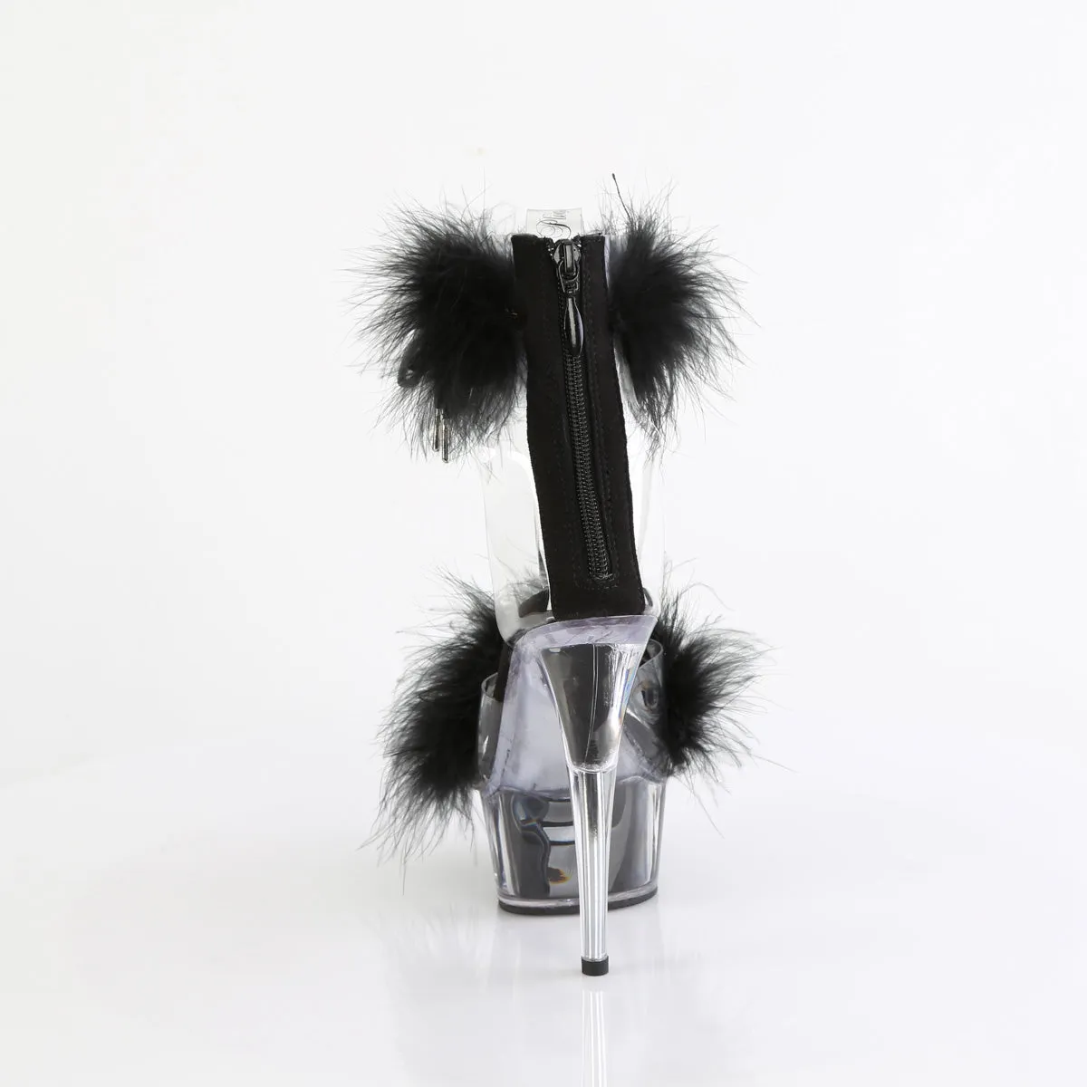 DELIGHT-624F Clr-Blk Fur/M