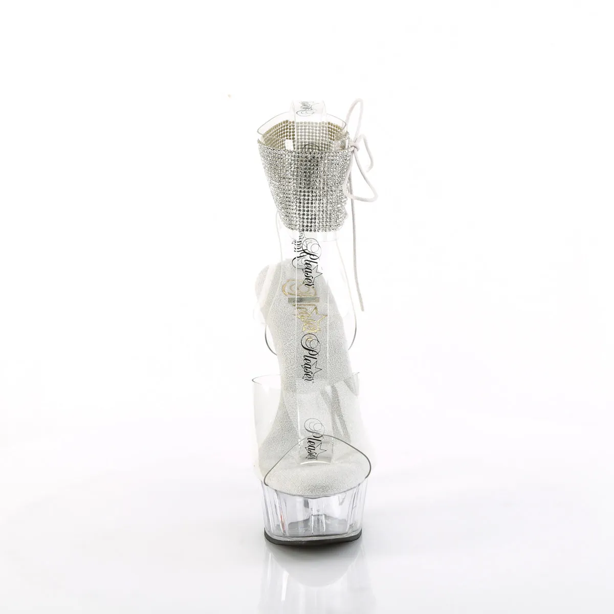 DELIGHT-691-2RS Pleaser Clear Sexy Platform Shoes (Pole Dancing Heels)