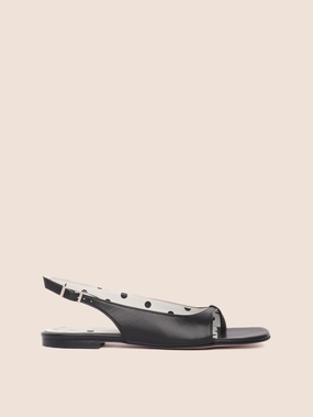 Waterproof Traction Denia Black Sandal Lace-up