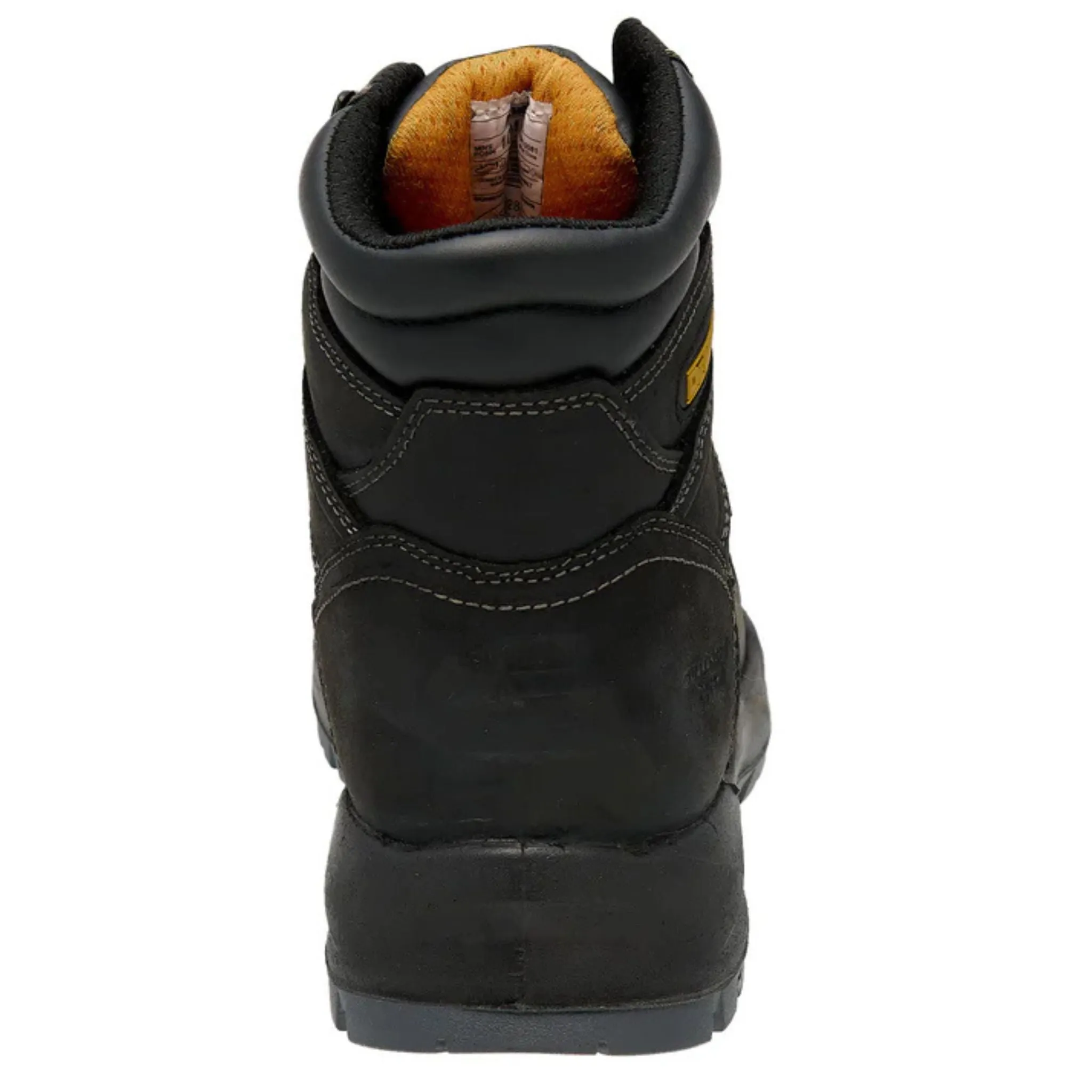 DEWALT Men's DXWP10080 Wheeler Black Waterproof Steel Toe Safety Work Boots