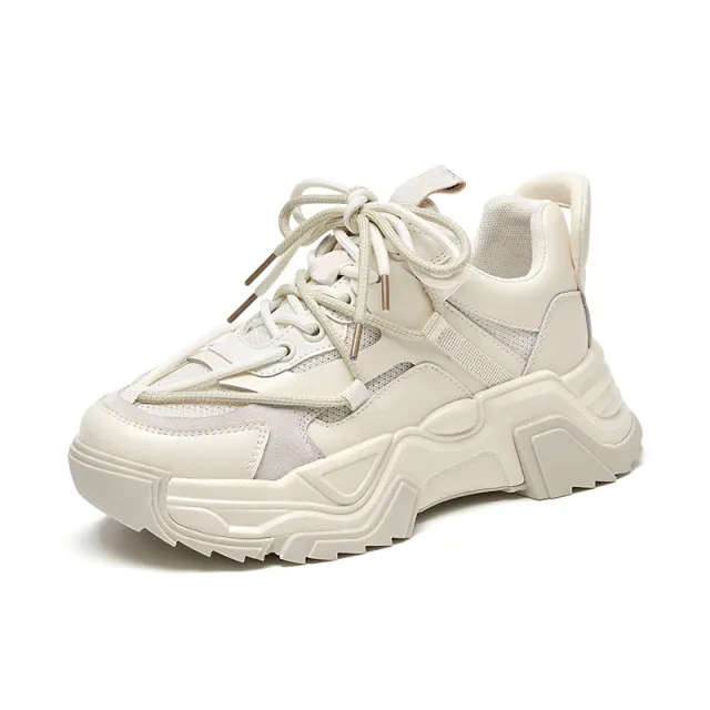 Dimou Women's Mesh Platform Sneakers