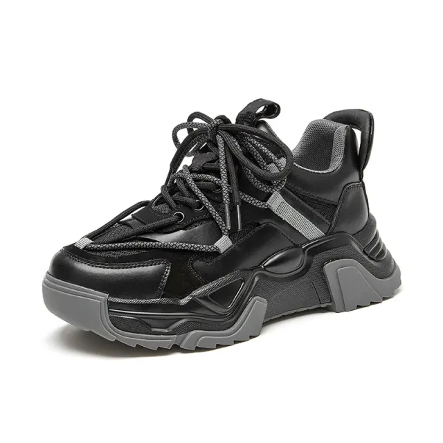 Dimou Women's Mesh Platform Sneakers