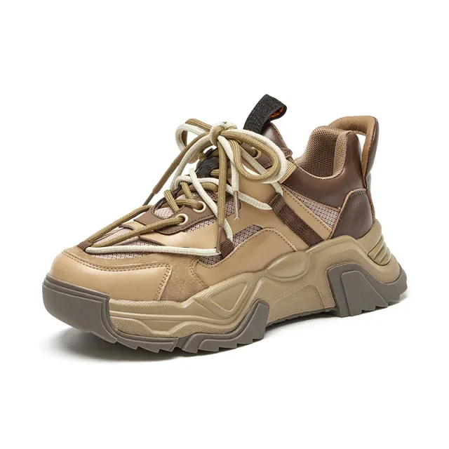 Dimou Women's Mesh Platform Sneakers